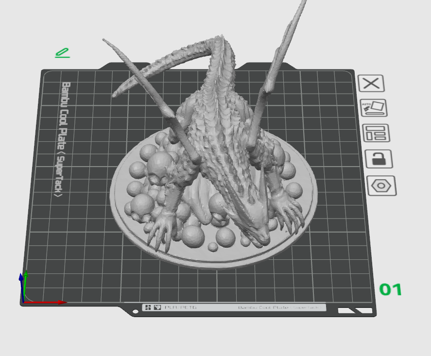 Large 3D Print (18cm x 18cm x 18cm)